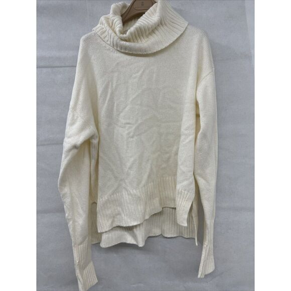 NEW Anthropologie blair turtleneck sweater In Ivory White Long Sleeve SZ XS - Picture 5 of 7
